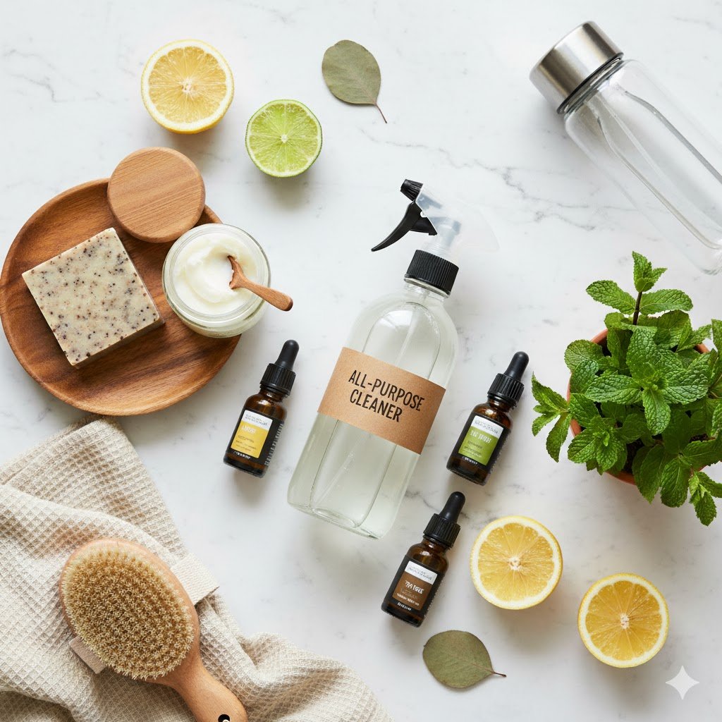 natural cleaning supply image